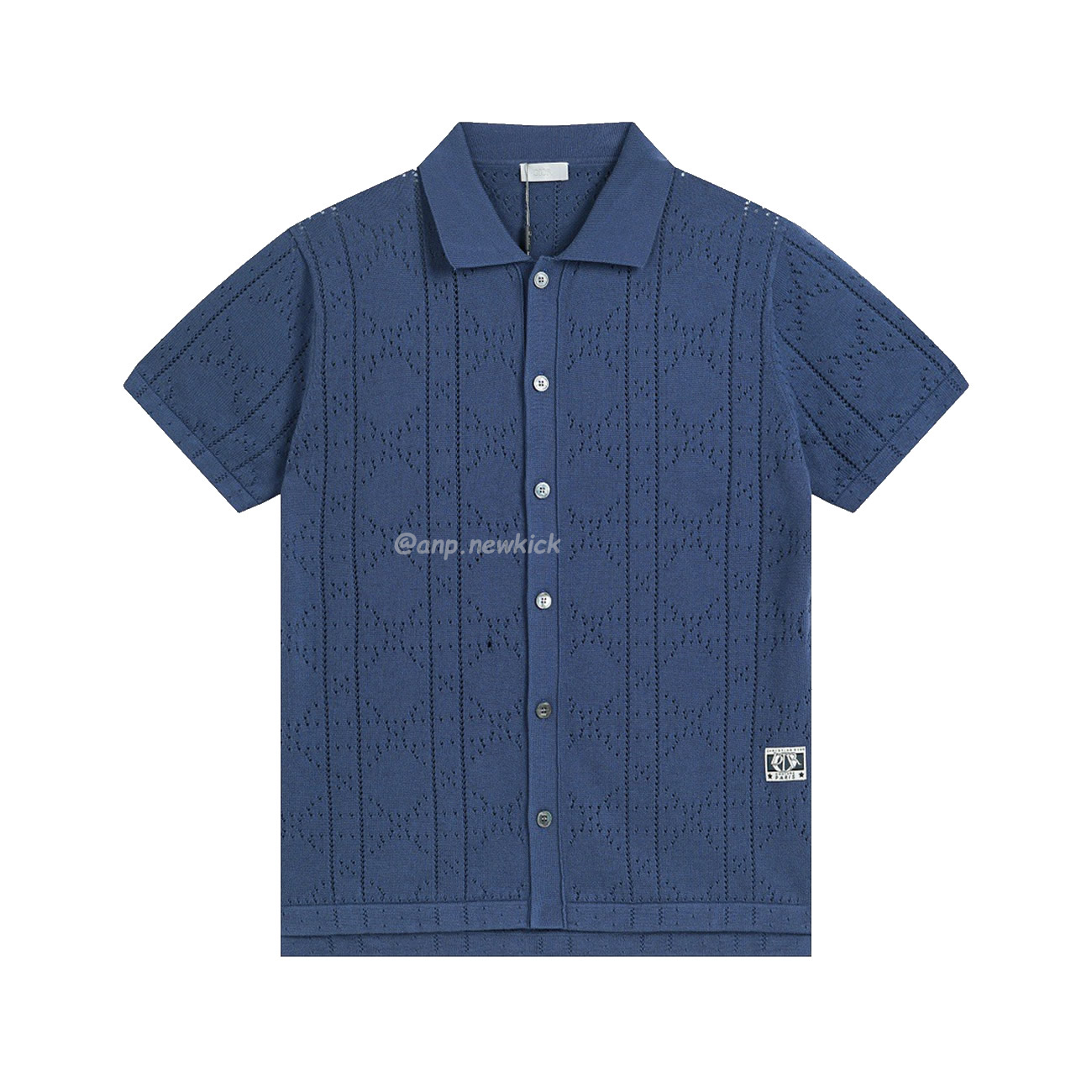 Dior Cannage Short Sleeved Shirt (1) - newkick.vip